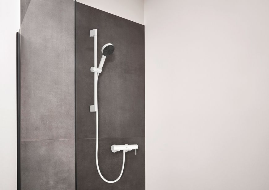 Смеситель для душа HANSGROHE Finoris Matt White 76620700 белый матовый - 76620700