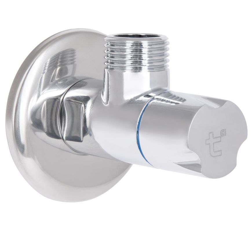 Кран приладовий кутовий Thermo Alliance Standart 1/2" ЗР латунь, керамічна букса SF342W1515