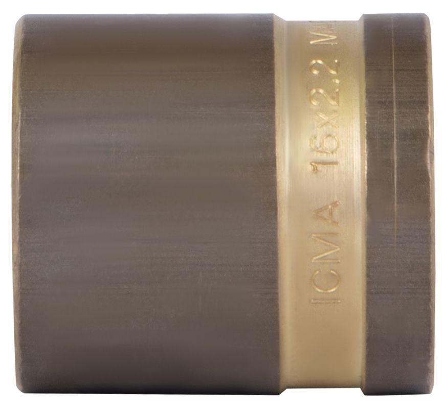 Гільза для аксіального фітингу Icma d16x2,2 латунь №1031 851031BO08