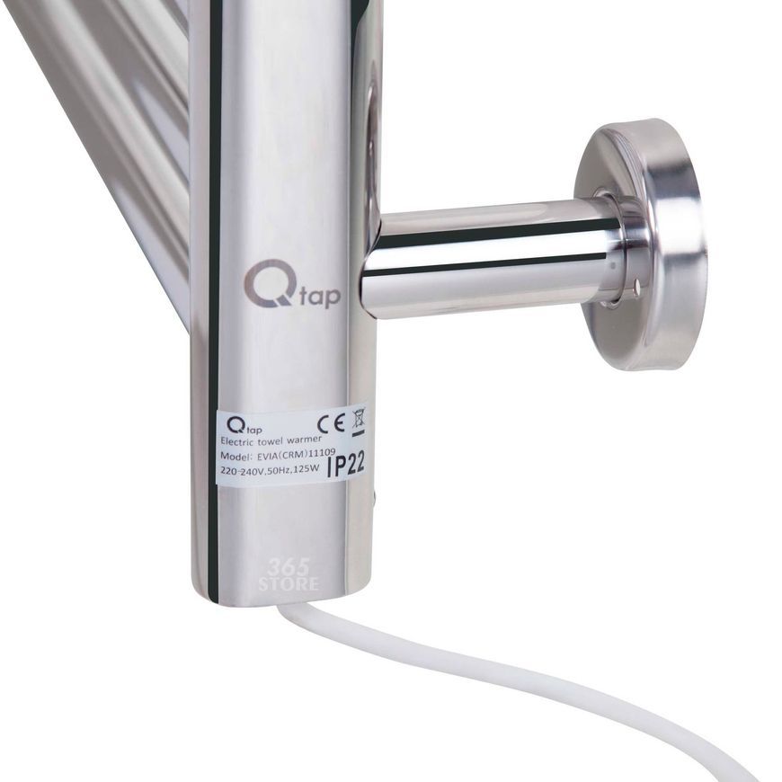 Рушникосушарка електрична Q-TAP Evia 11109 CRM  - QTEVICRM11109