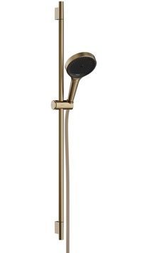 Душовий набір HANSGROHE Rainfinity 130 3jet Puro S 90 см шланг Designflex 160 см Brushed Bronze 28743140 бронза - 28743140