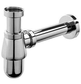 Сифон для умивальника McALPINE Premium 1 1/4&Prime; x 32 мм хром латунь 200-M - 200M