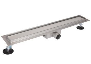 Трап из нержавеющей стали Qtap Taurus Tile 700 линейный с сухим затвором под плитку QTTAUTILE700 - QTTAUTILE700