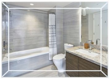 Дзеркало QTAP Aries прямокутне 600x800 з LED-підсвічуванням, сенсорний вимикач, універсальне QT037816016080W
