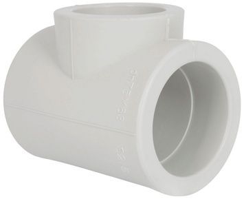 Тройник полипропиленовый PPR Blue Ocean 75х63х75 редукционный BORTXX7563XXX - BORTXX7563XXX