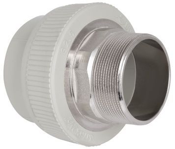 Муфта поліпропіленова PPR Blue Ocean 75х2" 1/2 ЗР латунь BOHTEA7507XXX - BOHTEA7507XXX