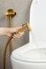 Смеситель для биде (гигиенический душ) KFA ARMATURA MOZA BRUSHED GOLD 5039-512-31 скрытый монтаж - 5039-512-31 - 5