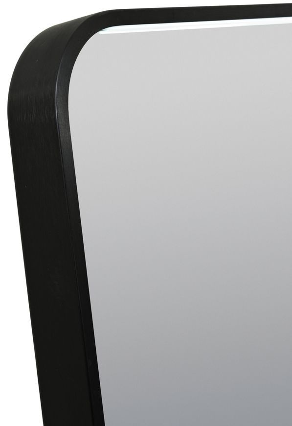 Зеркало напольное/настенное Qtap Gemini GE1 500&times;1600 мм, прямоугольное, с LED-подсветкой Inside, диммером, Black QTGE500160049893