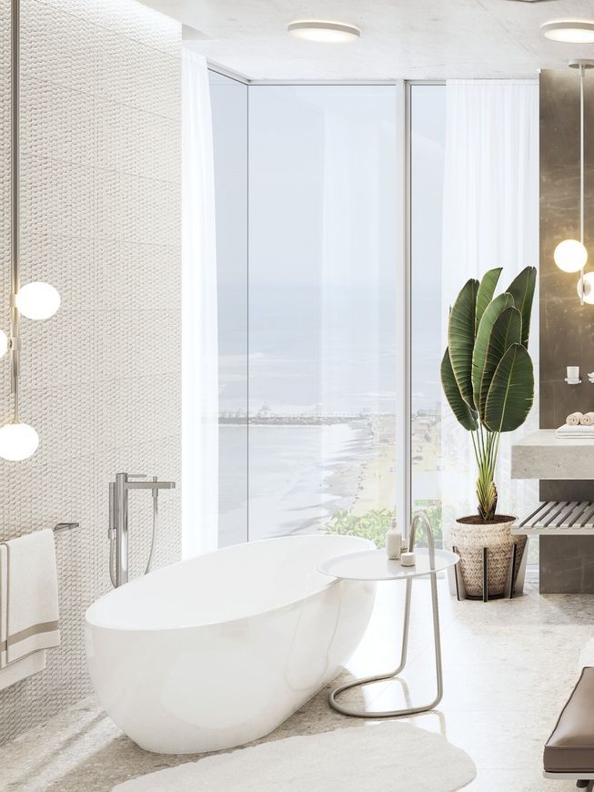 Смеситель для ванны напольный HANSGROHE Finoris Chrome 76445000 хром - 76445000