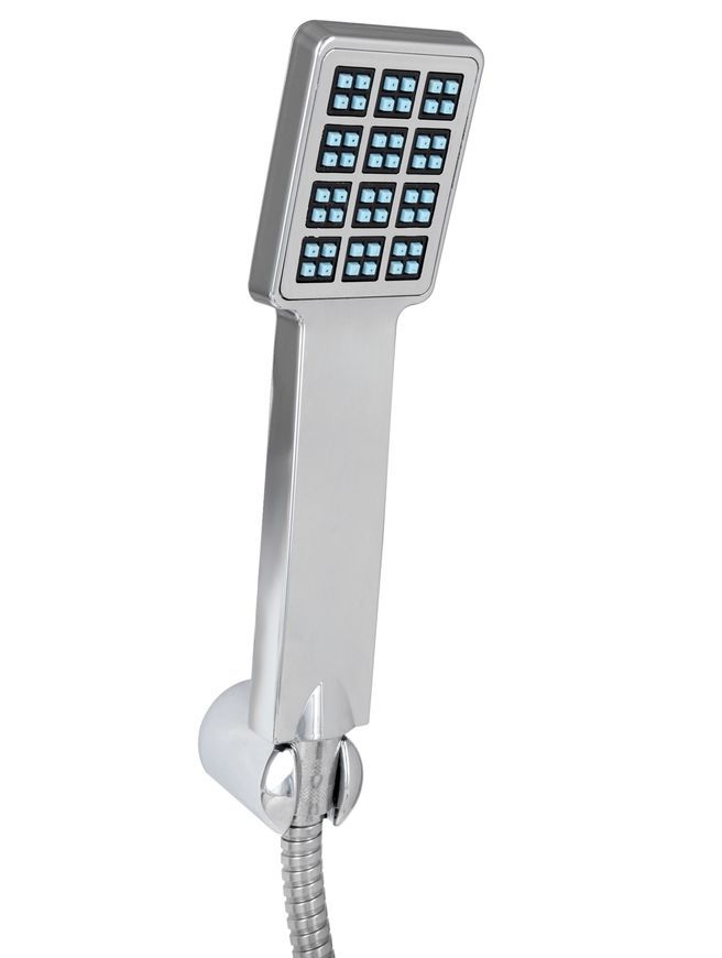 Смеситель для ванны Lidz Wawel 006 с душевым гарнитуром LDWAW006WHI45398 белый - LDWAW006WHI45398