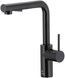 Смеситель для кухни KFA ARMATURA DUERO BASIC BLACK с выдвижным изливом 6623-110-81 - 6623-110-81 - 1