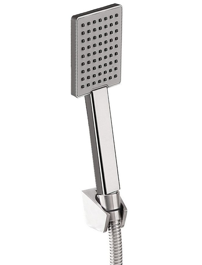Смеситель для ванны LIDZ Kubis 005 Nickel длинный излив LDKUB005NKS28537 - LDKUB005NKS28537