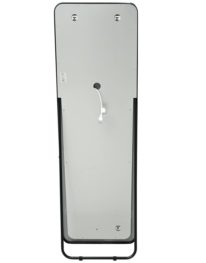 Зеркало напольное/настенное Qtap Gemini GE1 500&times;1600 мм, прямоугольное, с LED-подсветкой Inside, диммером, Black QTGE500160049893