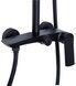 Душевая система Qtap Slavonice на два потребителя Black Matt QTSLA110BLM45914 - QTSLA110BLM45914 - 4