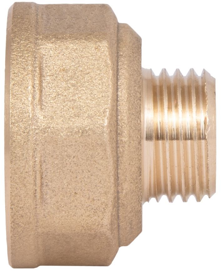 Перехідник латунний (з'єднання різьбове) Thermo Alliance Standart 1/2" ВР х 1/4" ЗР SD409156