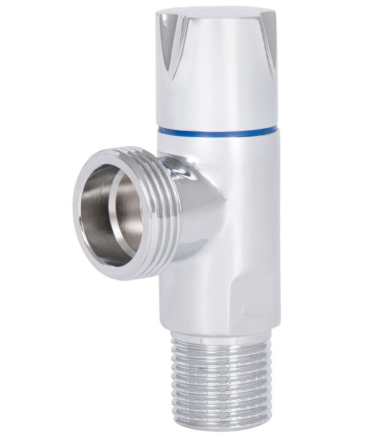 Кран приладовий кутовий Thermo Alliance Standart 1/2"х3/4" ЗР латунь, керамічна букса SF342W1520
