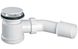 Сифон для душового піддону McALPINE HC26-MWH 50 мм білий чистка зверху - HC26-MWH - 1