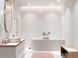 Смеситель термостатический для ванны HANSGROHE ShowerTablet Select 400 Matt White 24340700 белый матовый - 24340700 - 3