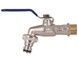 Кран поливочный Thermo Alliance Standart шаровой 1/2" НР усиленный, латунь SD140W15