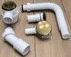 Сифон McALPINE "клік-клак" для ванни HC2600CL-GOLD-PVD золото - HC2600CL-GOLD-PVD - 7