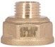 Переходник латунный (соединение резьбовое) Thermo Alliance Standart 1/2" ВР х 1/4" НР SD409156