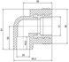 Уголок PPR BLUE OCEAN 25х1/2", 90&deg; ВР BOIT902501XXX - BOIT902501XXX - 2