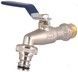 Кран поливочный Thermo Alliance Standart шаровой 1/2" НР усиленный, латунь SD140W15