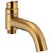 Вилив (носик) KFA ARMATURA MOZA BRUSHED GOLD 835-670-31 золото для душової системи/змішувача для душу - 835-670-31 - 1