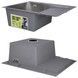 Кухонная мойка Lidz Handmade H6350R Brushed Steel 3,0/1,0 дозатор, корзина LDH6350BRUR4558747522 - LDH6350BRUR4558747522 - 7