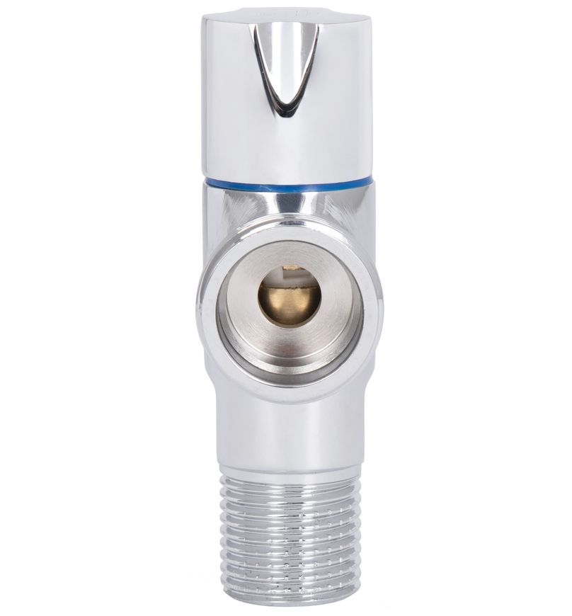 Кран приладовий кутовий Thermo Alliance Standart 1/2"х3/4" ЗР латунь, керамічна букса SF342W1520
