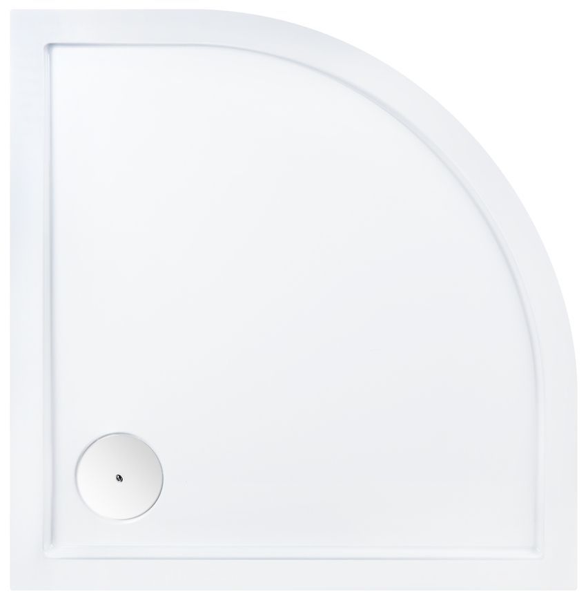 Душовий піддон QTAP Robin 309912C 90x90x12 см + сифон ROBIN309912C