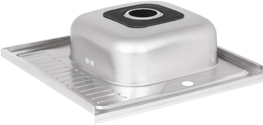 Кухонна мийка LIDZ 6060-R Decor 0,8 мм (180) - LIDZ6060RDEC08