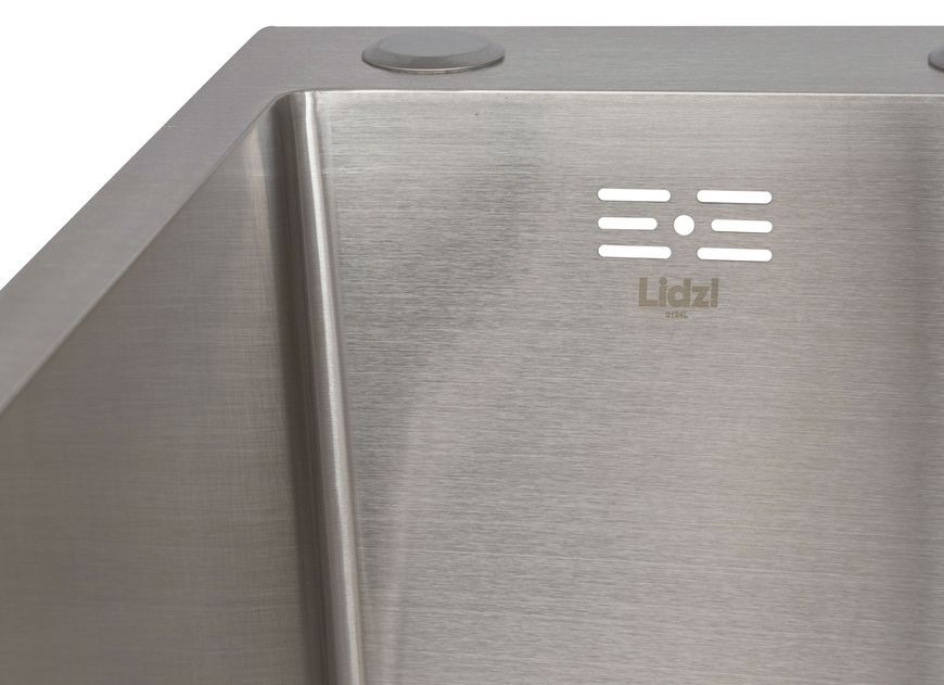 Кухонная мойка Lidz Handmade H6350R Brushed Steel 3,0/1,0 дозатор, корзина LDH6350BRUR4558747522 - LDH6350BRUR4558747522