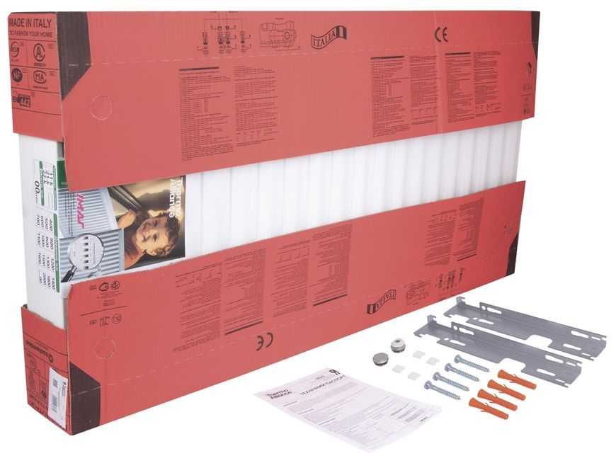 Радіатор сталевий Thermo Alliance IMAS 22 тип 600х600 бічне підключення 1391 Вт TAI22600600K - TAI22600600K
