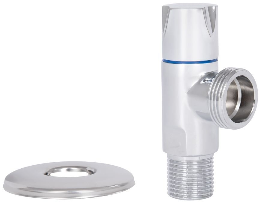 Кран приладовий кутовий Thermo Alliance Standart 1/2"х3/4" ЗР латунь, керамічна букса SF342W1520