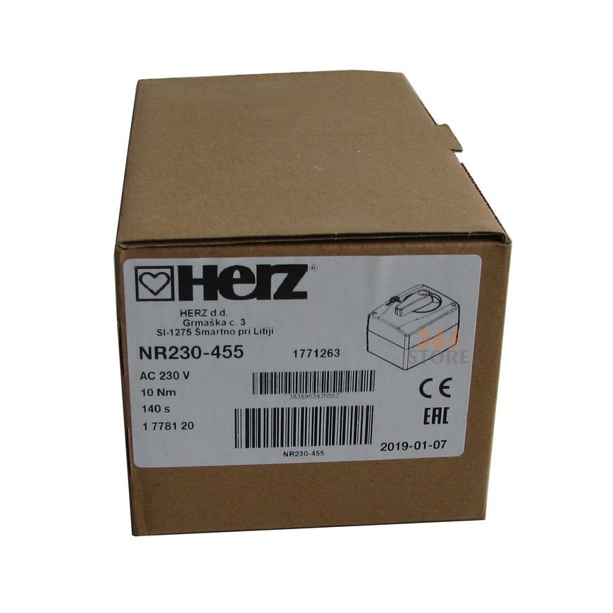 Электропривод для трехходовых клапанов Herz 230V (1771263) - 1771263