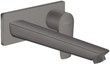 Настенный смеситель для раковины HANSGROHE Talis E скрытый монтаж 22,5 см Brushed Black Chrome 71734340 черный хром - 71734340