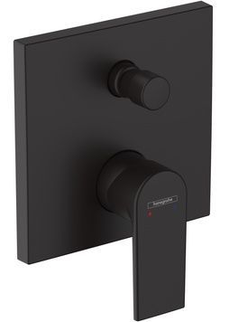 Змішувач для ванни/душу HANSGROHE Vernis Shape прихованого монтажу чорний матовий 71468670 - 71468670
