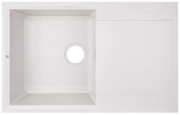 Кухонна мийка LIDZ 790x495/230 WHI-01 (LIDZWHI01790495230) - LIDZWHI01790495230