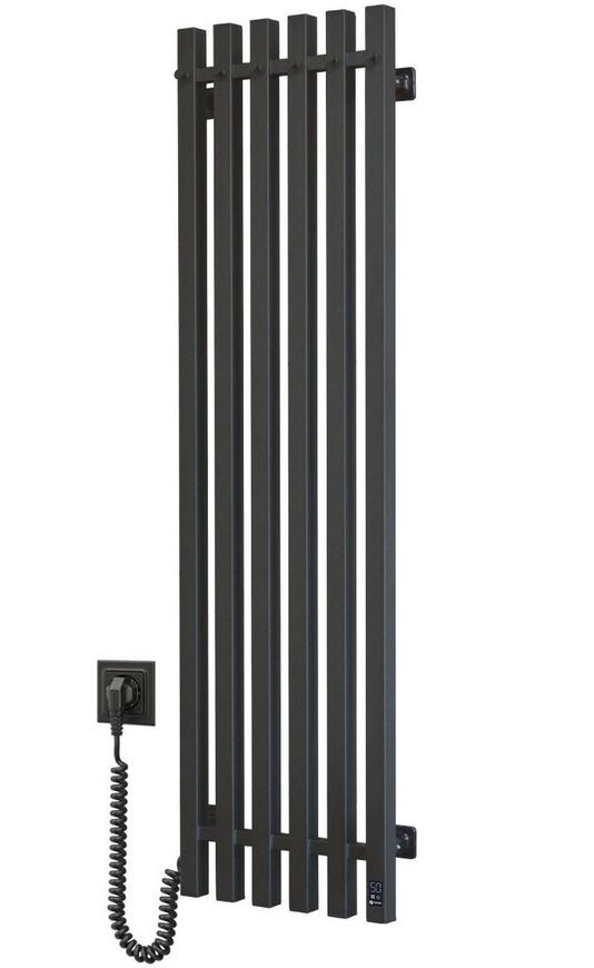 Рушникосушарка електрична NAVIN Levante 330х1200 Sensor ліва 12-257153-3312 чорний муар - 12-257153-3312