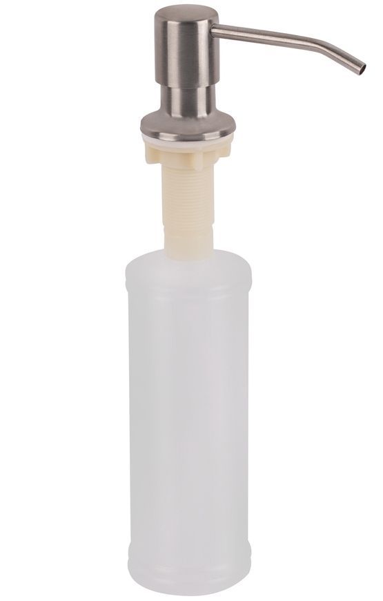 Кухонна мийка LIDZ H6350R Brush 3,0/0,8 + диспенсер - LIDZH6350RBRU3008
