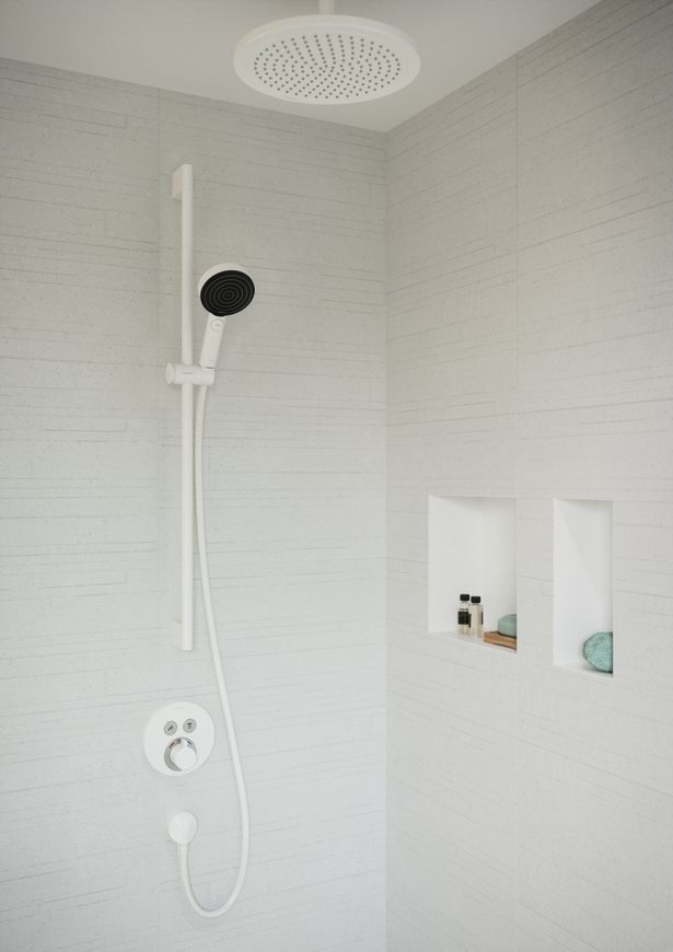 Шланговое подсоединение HANSGROHE FixFit E без обратного клапана Matt White 27454700 белый матовый - 27454700