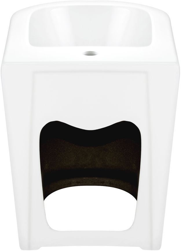 Биде напольное QTAP Scorpio 530x360x395 White QT14441003CW - QT14441003CW