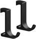 Крючок для полотенец HANSGROHE WallStoris slim 2 штуки Matt Black 27929670 черный матовый