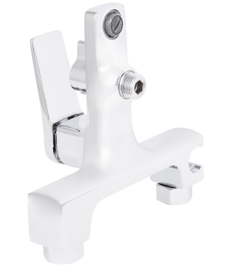 Змішувач для ванни Qtap Nando з душовим гарнітуром Chrome латунь k35 QTNAN259CRM48651 - QTNAN259CRM48651