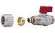 Кран кульовий обтискний SD Forte 16х1/2" ЗР латунь SF262W15