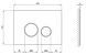 Панель смыва для унитаза QTAP Nest QT0111V1164GW - QT0111V1164GW - 5