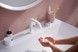 Смеситель для раковины HANSGROHE Tecturis S 110 Fine CoolStart EcoSmart+ Matt White 73323700 белый с донным клапаном - 73323700 - 3