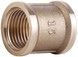 Муфта латунна SD Plus 1/2"х1/2" рівнопрохідна SD40415
