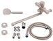 Комплект смесителей Lidz: для ванны Aria 005, для умывальника Aria 0011F Nickel LDARI005NKS3493948747